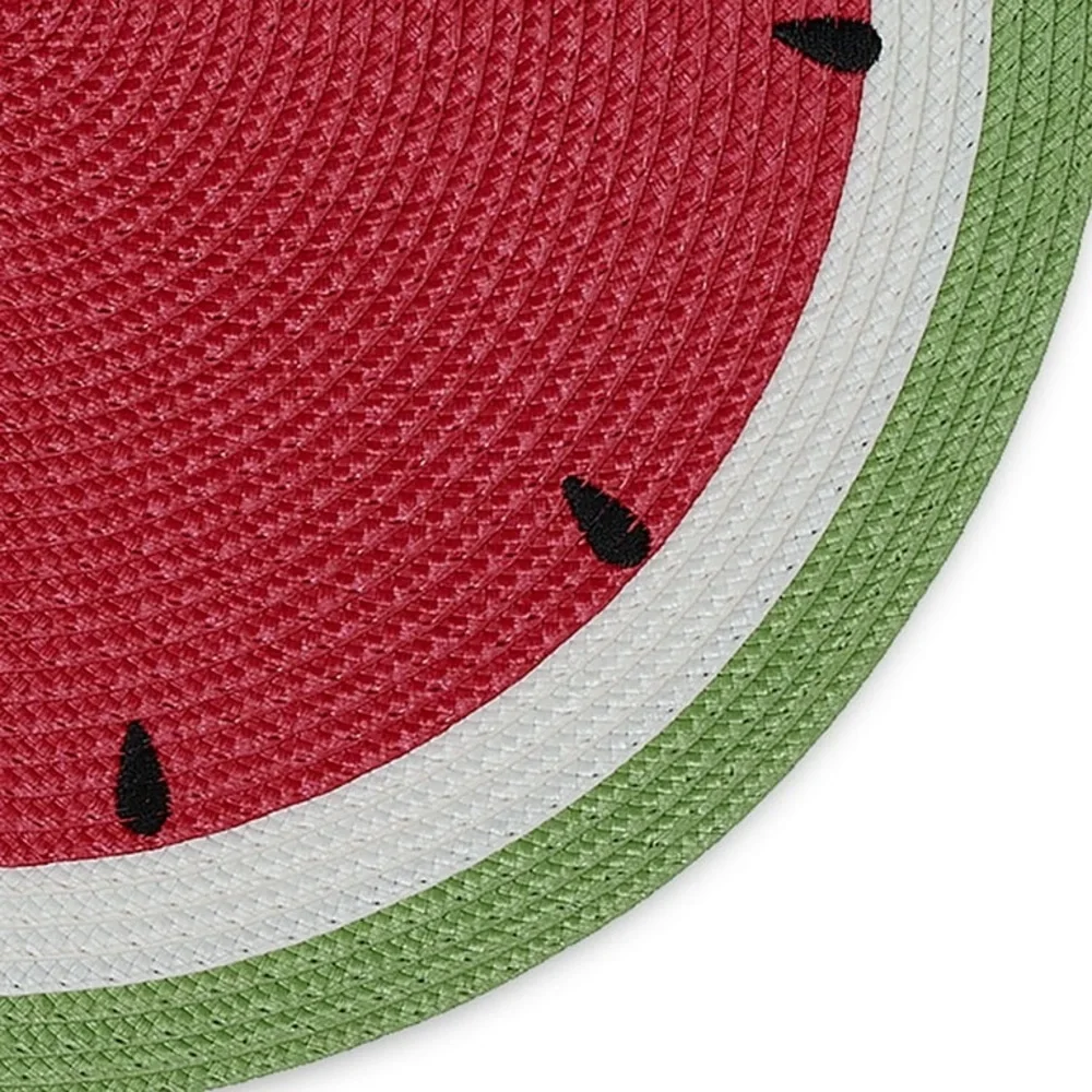Watermelon-Themed Placemats Set